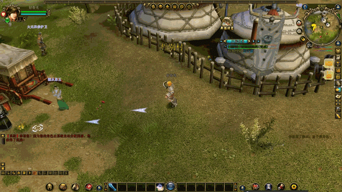 《成吉思汗》端游进场(方向有些不对,是因为~笔者跑错了)