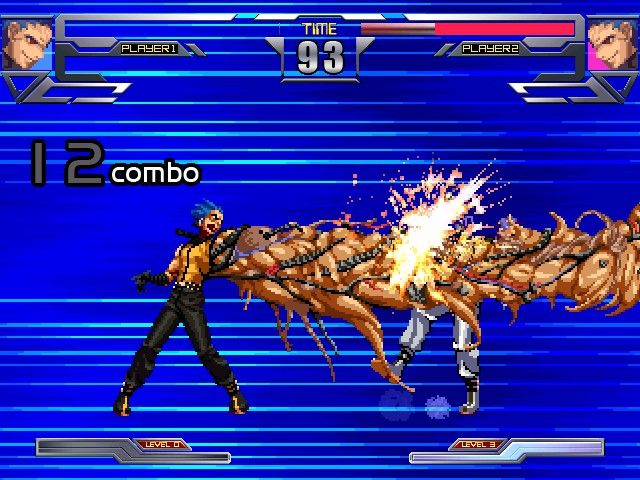 k9999《拳皇2001》一代,snk推了一个新主角出来:k9999.